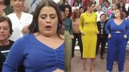 Tati Machado causa ao ensinar dança - Reprodução/Globo