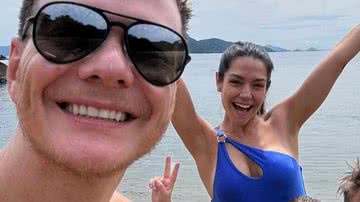 Thais Fersoza e Michel Teló encantam ao surgirem com os filhos - Reprodução/Instagram