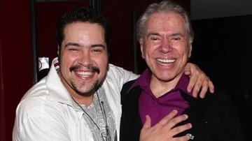 O ator e cantor Tiago Abravanel com o avô, o apresentador Silvio Santos - Foto: Reprodução/Instagram