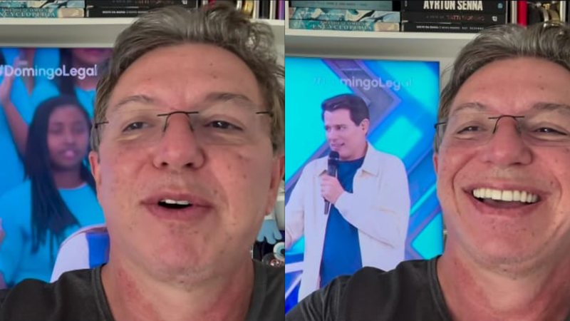 Boninho aceita desafio de Celso Portiolli - Foto: Reprodução/Instagram