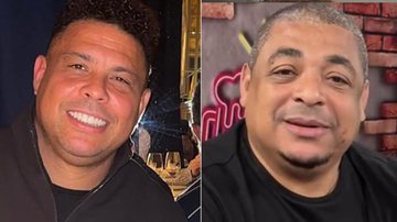 Ronaldo Fenômeno e Vampeta - Foto: Reprodução/Instagram
