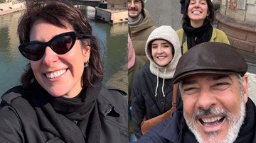 Natasha Dantas e William Bonner em Paris - Foto: Reprodução / Instagram