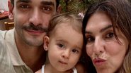 Fernanda Paes Leme e Victor Sampaio com Pilar - Foto: Reprodução/Instagram