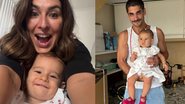 Fernanda Paes Leme, Pilar e Victor Sampaio - Foto: Reprodução/Instagram