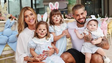 Virginia Fonseca e Zé Felipe com os filhos - Foto: Reprodução/Instagram