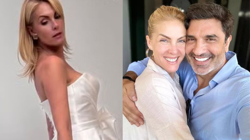 Ana Hickmann usa vestido de noiva; ela e Edu Guedes irão se casar no religioso em breve - Fotos: Reprodução / Instagram