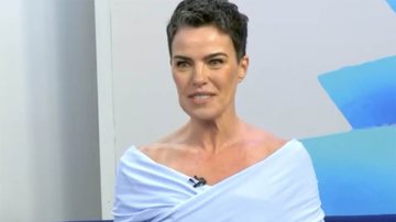 Ana Paula Arósio no Fantástico - Foto: Reprodução / Globo