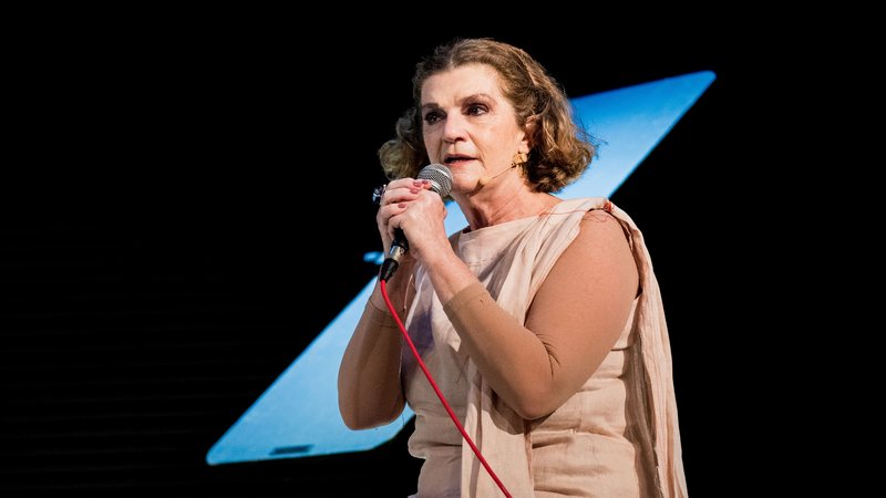 A atriz Beth Zalcman em Ânima - Divulgação/Flávia Canavarro
