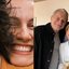 Jonas Bloch com a neta Júlia Anquier e a filha Débora Bloch