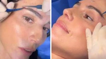 Deborah Secco ostenta novo visual após transplante de sobrancelha - Foto: Reprodução/Instagram