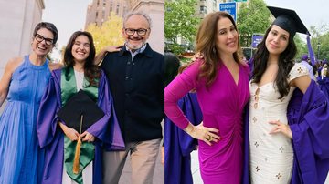 Elisa Annenberg e Sophia Raia se graduaram na New York University - Fotos: Reprodução/Instagram
