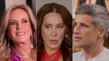 Montagem de fotos de Bruno Gagliasso, Cláudia Raia e Helô Pinheiro, famosos que enfrentaram distúrbios na tireoide - Foto: Reprodução/Instagram @brunogagliasso @claudiaraia @helopinheiro