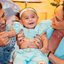 Graciele Lacerda mostra o mesversário da filha