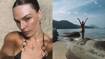 Isis Valverde esbanja beleza na praia - Reprodução/Instagram