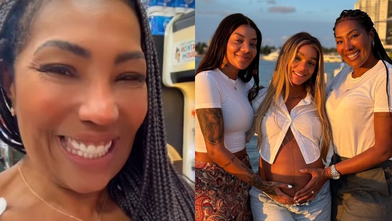 Silvana Oliveira, Ludmilla e Brunna Gonçalves - Foto: Reprodução / Instagram