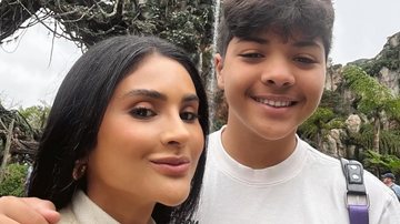 Mileide Mihaile com o filho, Yhudy - Foto: Reprodução/Instagram
