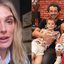 Rafa Brites e Felipe Andreoli com os filhos