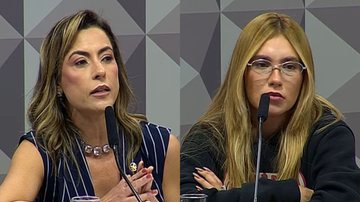 Soraya Thronicke e Virginia Fonseca - Foto: Reprodução / TV Senado