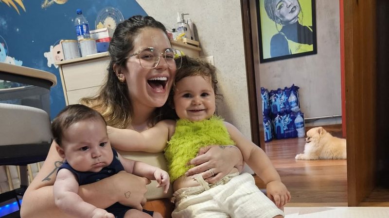 Viih Tube com os filhos - Foto: Reprodução/Instagram