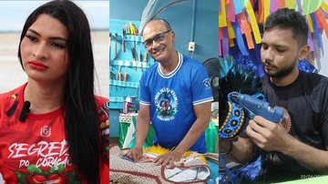 Wendy Delevingne, Waldir Santana e Elton Graça - Fotos: Divulgação