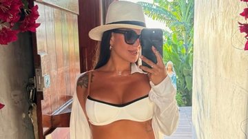 Carol Peixinho exibe barrigão de grávida - Reprodução/Instagram
