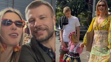 Fernanda Lima mostra festa junina com a família - Reprodução/Instagram