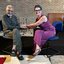 Gilberto Gil e Sandra Annenberg