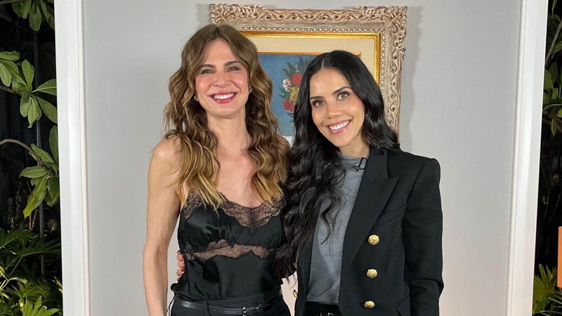 Luciana Gimenez e Daniela Albuquerque em entrevista no 'Sensacional' - Foto: Divulgação/RedeTV!