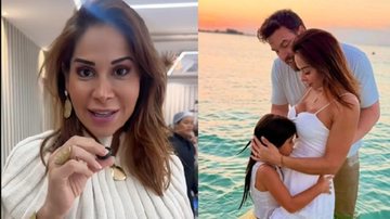 Maíra Cardi, Sophia e Thiago Nigro - Foto: Reprodução/Instagram