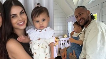 Neymar Jr e Amanda Kimberlly são pais de Helena - F - Foto: Reprodução/Instagram