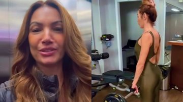 Patrícia Poeta volta a treinar após cirurgia - Foto: Reprodução/Instagram