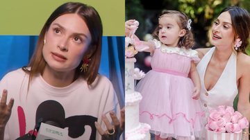 Thaila Ayala e a filha, Tereza - Foto: Reprodução / YouTube / Instagram; @pitangafotografia