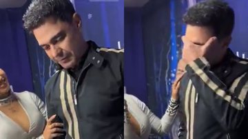 Zezé Di Camargo se emociona com presente de fã - Foto: Reprodução/Instagram