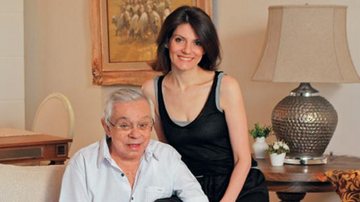Chico Anysio e Malga Di Paula - Arquivo CARAS