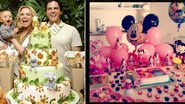 A decoração das festinhas de Arthur, filho de Eliana, e Eva, filha de Angélica, são ótimas inspirações! Veja e aproveite - Foto-montagem