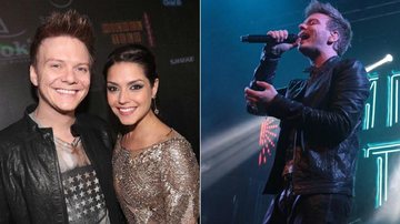 Michel Teló recebe o carinho de Thais Fersoza em show na capital paulista - Léo Franco/AgNews