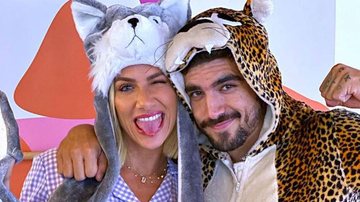 Gio Ewbank e Caio Castro jogam torta na cara e divertem fãs - Instagram