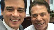 Celso Portiolli imita Silvio Santos para homenageá-lo em seu aniversário - Reprodução/Instagram