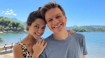 Michel Teló posta foto antiga com Thaís Fersoza durante jogo de futebol - Reprodução/Instagram