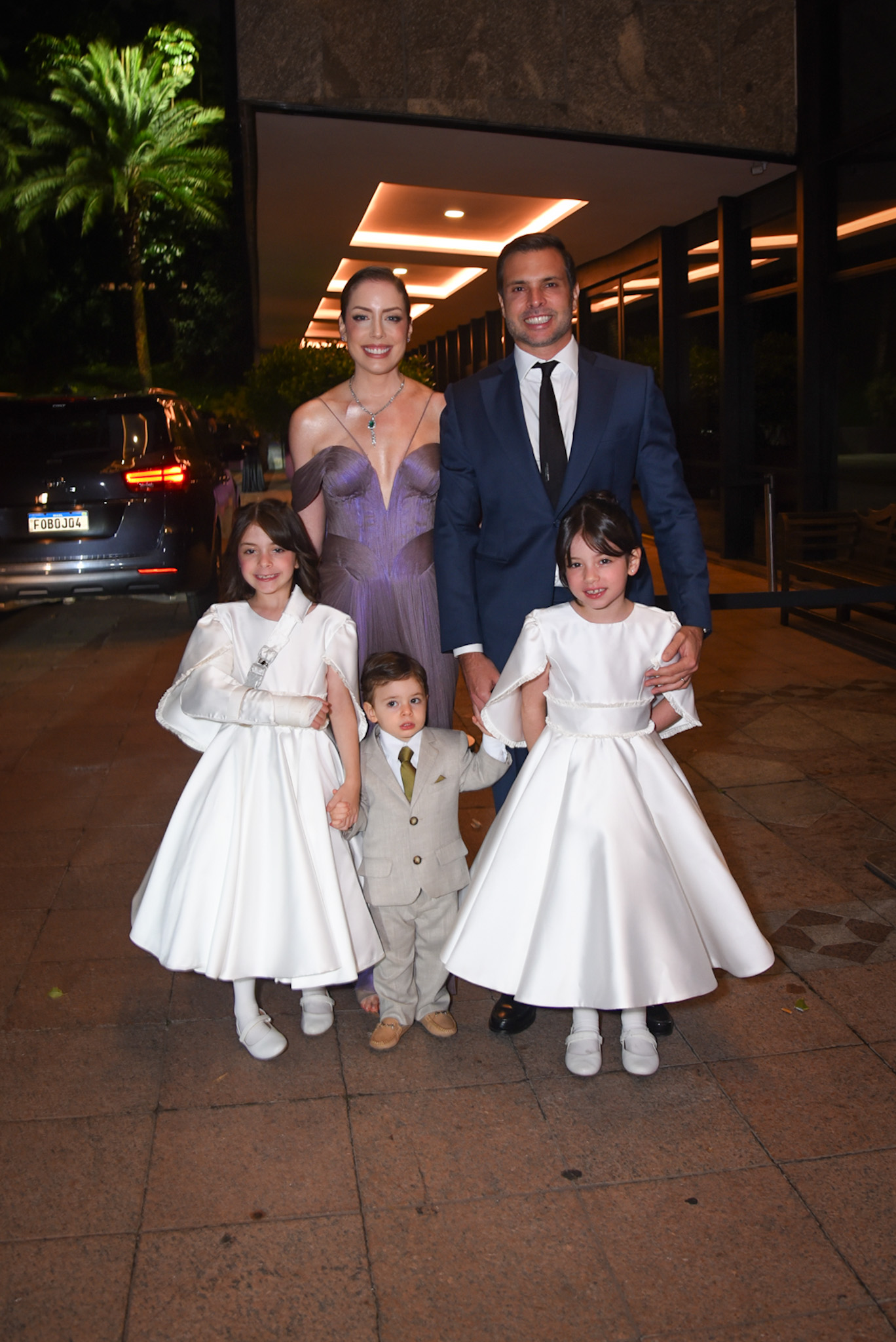 Fabiana Justus com a família - Foto: Brazil News