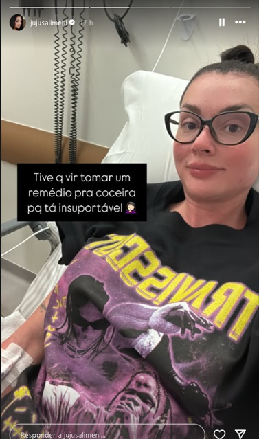 Desabafo de Juju Salimeni - Foto: Reprodução/ Instagram 
