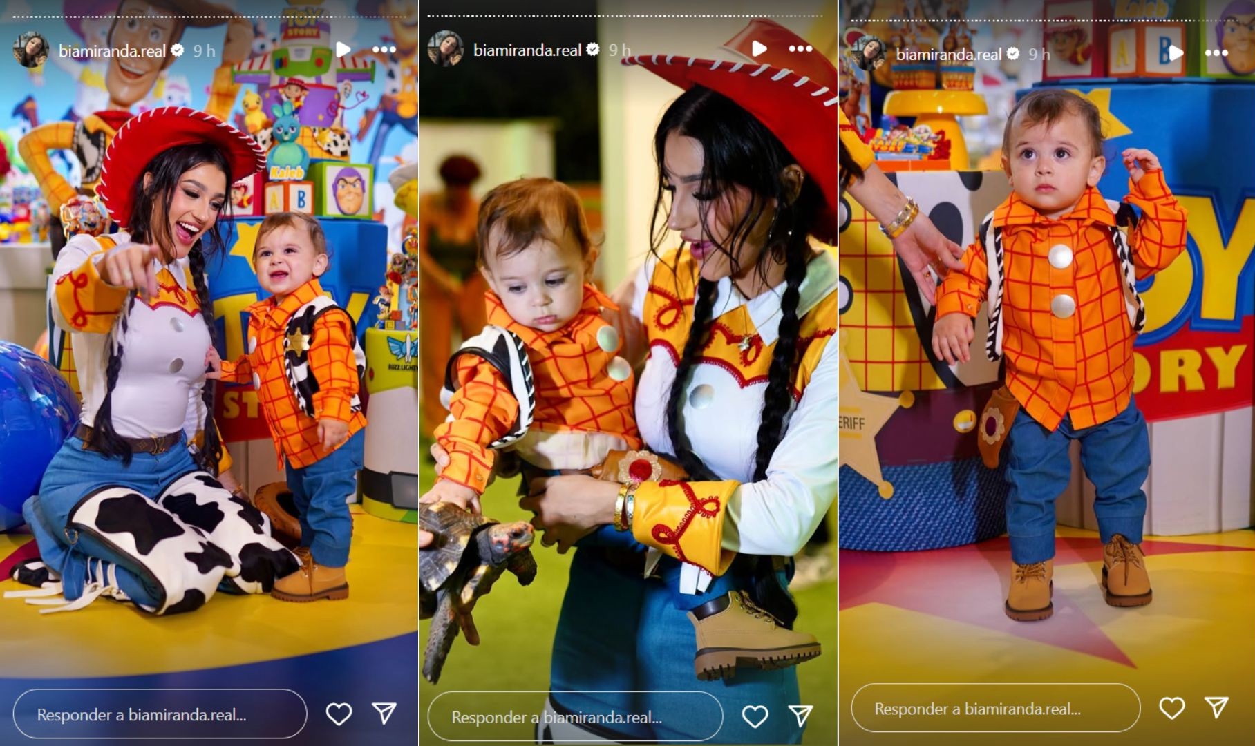 Aniversário de 1 ano de Kaleb, filho de Bia Miranda - Reprodução/Instagram
