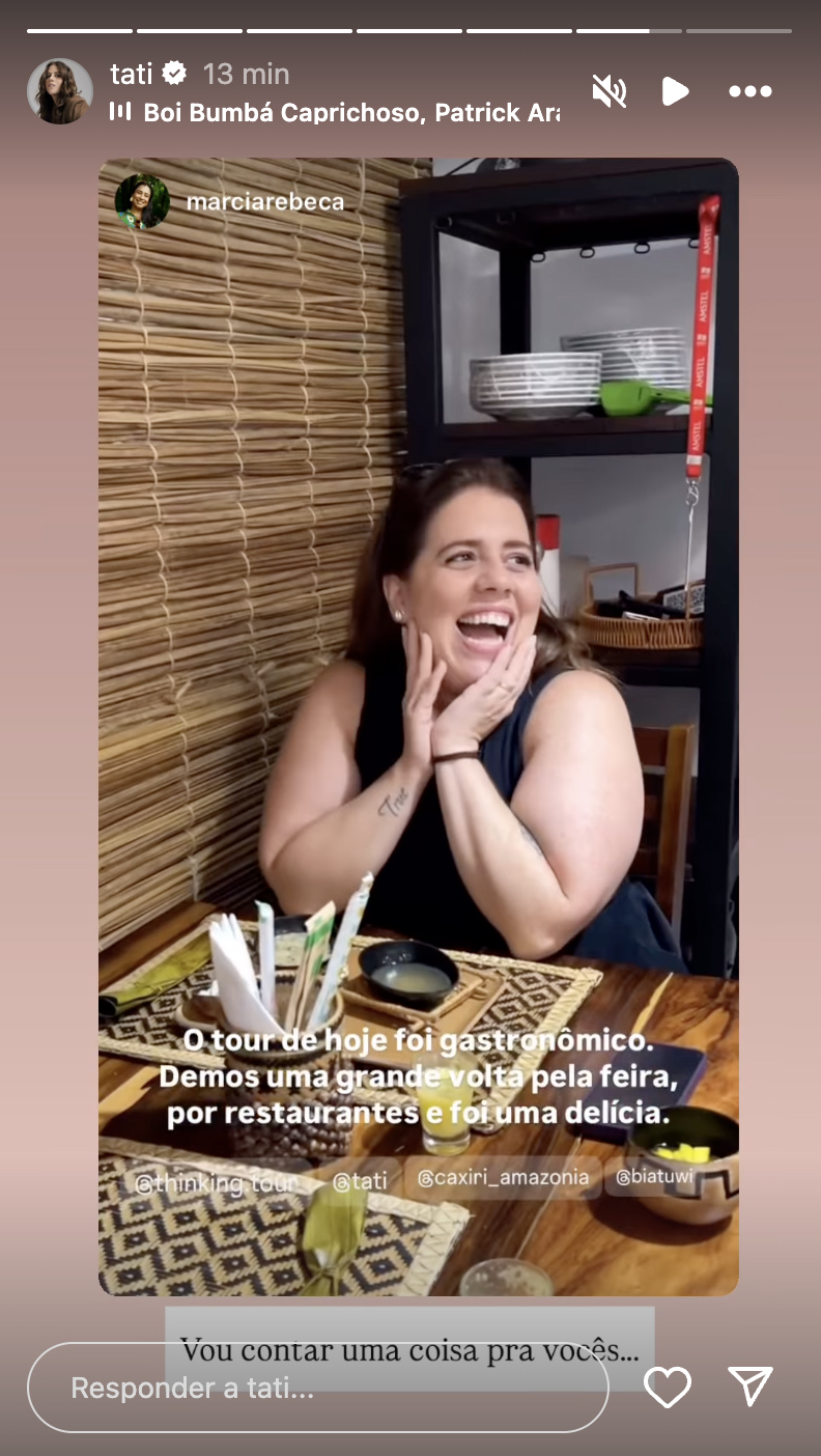 Post de Tati Machado